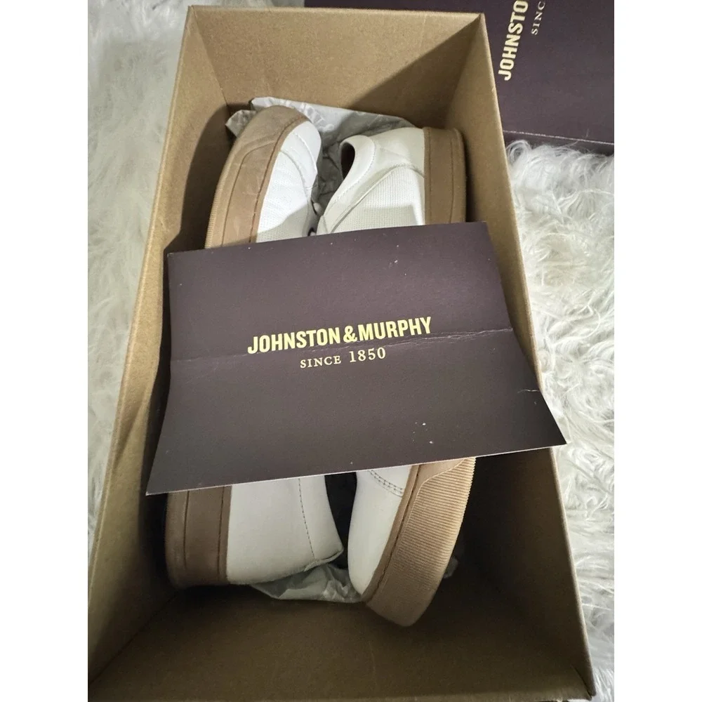 Johnson Murphy mens shoes 12 White